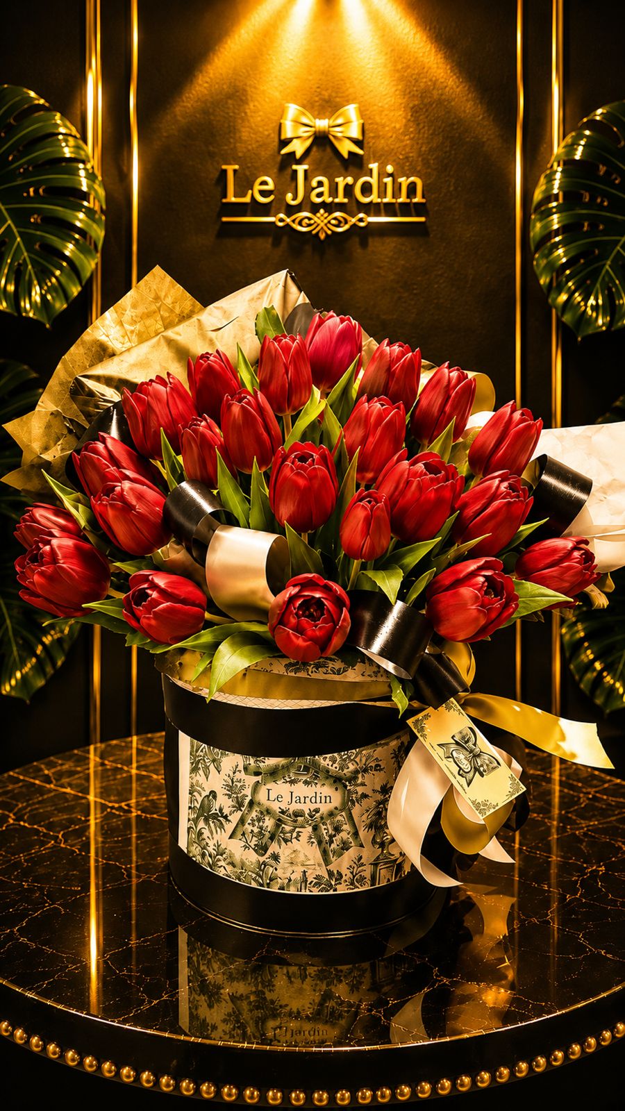 Box Tradicional Le Jardin Com Rosas